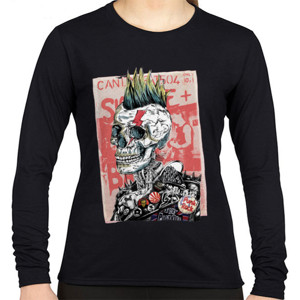 Kaos Kaos Tengkorak Punk (SBEK3)