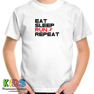 Kaos Eat Sleep Run Repeat (Black)