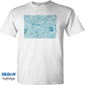 Kaos VALENTINE DOODLE