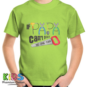 Kaos Papa fix it (baju anak)