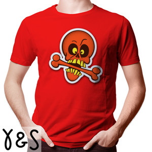 Kaos Comic Skull