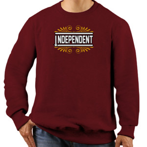 Jaket Sweater independent white