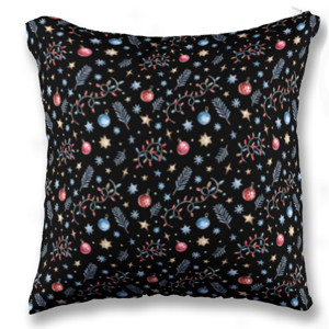 Bantal Sparkling Lights on Black