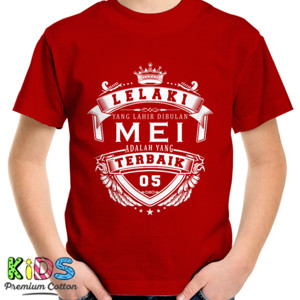 Kaos T-SHIRT LELAKI TERBAIK MEI - D2