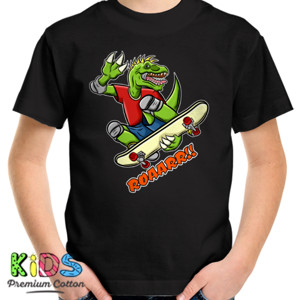 Kaos Dino skater