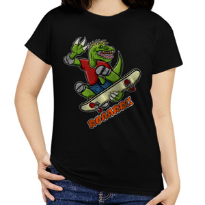 Kaos Dino skater