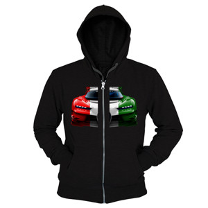 Hoodie Zipper DISTRO Collection G_BLACK FOREVER