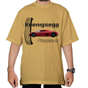 Kaos Oversize Kaos mobil supercar Regera