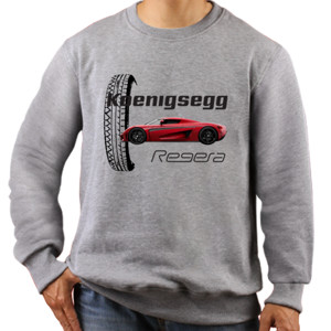 Jaket Sweater Kaos mobil supercar Regera