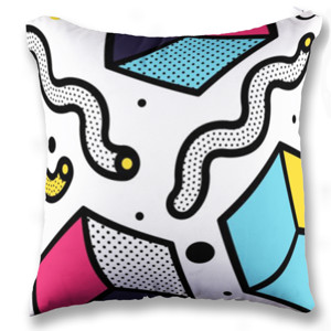 Bantal Neo memphis background 2