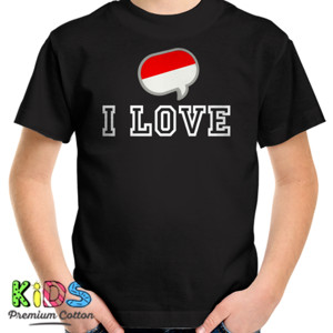 Kaos I LOVE INDONESIA