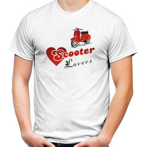 Kaos Scooter Lovers