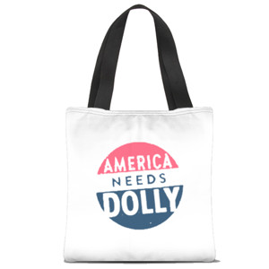 Tas Tote Fullprint Tas Tote America Needs Dolly Smudge