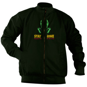Jaket Bomber LINGLING - Stay At Home