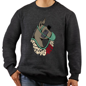 Jaket Sweater Sekuat Tenaga Kuda