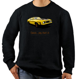 Jaket Sweater Kaos Tema Mobil Klasik - Classic Yep That's It