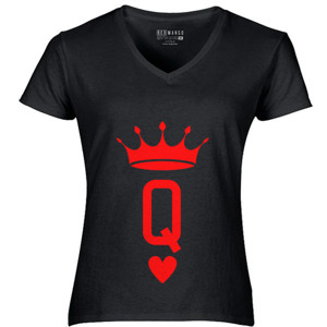 Kaos Couple Queen Card