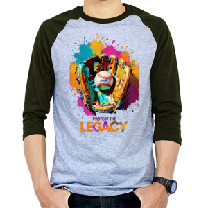 Kaos Raglan protect the legacy