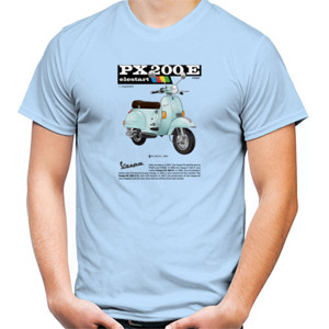 Kaos VESPA | PX200E | Elestart | Acquamarina