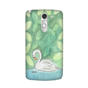 Watercolor Swan in the forest Casing HP