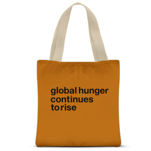 Tas Tote Fullprint global hunger