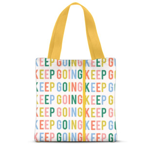 Tas Tote Fullprint Tas Serbaguna - Keep Going