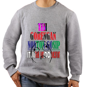 Jaket Sweater Kaus Humor