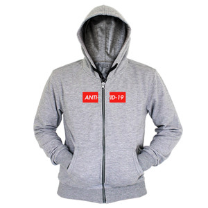 Hoodie Zipper Anti Covid-19
