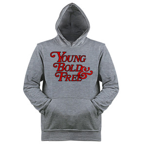 Jaket Hoodie Young bold free