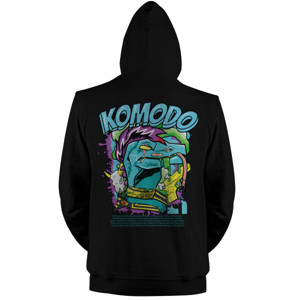 Jaket Hoodie Illustrasi Komodo - GOSTA
