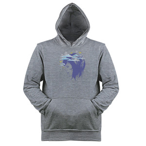Jaket Hoodie Girl Side Face