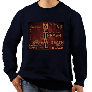 Jaket Sweater Metal United