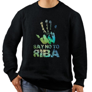 Jaket Sweater Say No To Riba 2
