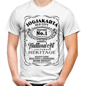 Kaos JOGJAKARTA OLD CITY 2