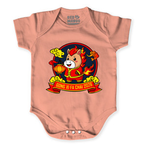 Baby Jumper Cute Fire Horse Lunar New Year