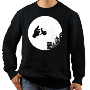 Jaket Sweater I LOVE VESPA cowok