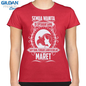 Kaos Kaos Wanita terbaik Maret