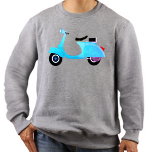 Jaket Sweater Vespa Cute Elegant - Kaos Vespa Keren Elegan