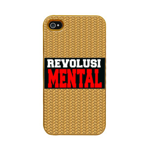  Case Bamboo Kepang Revolusi Mental Casing HP