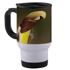 Travel Mug Lesser Bird of Paradise
