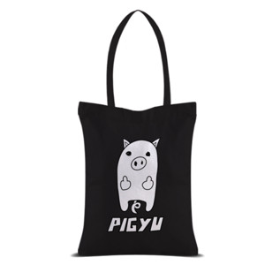 Tas Tote Frenstore Pigyu Totebag (black)