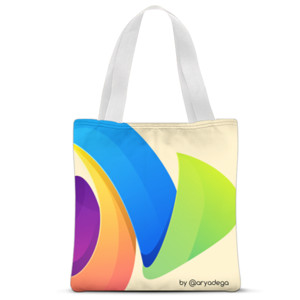 Tas Tote Fullprint Tote bag by aryadega
