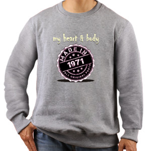 Jaket Sweater Made in 1971