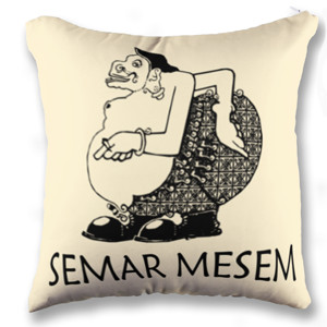 Bantal Bantal Sofa Semar Wayang