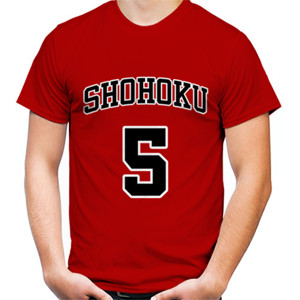 Kaos Kaos Shohoku Kogure 5 Merah