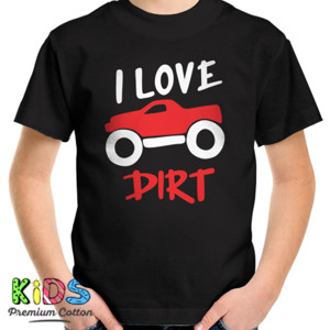 Kaos Distro I Love Dirt Car