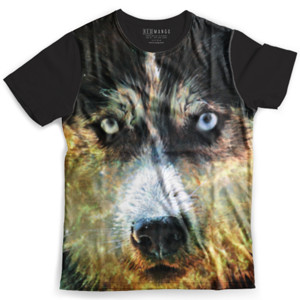 Kaos Fullprint Wild Wolf Fire