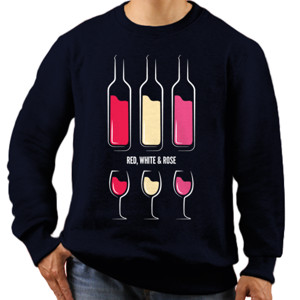 Jaket Sweater Wine And Glass