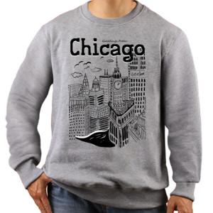 Jaket Sweater Chicago - Sketch City