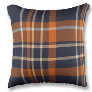 Bantal Abstrak Line